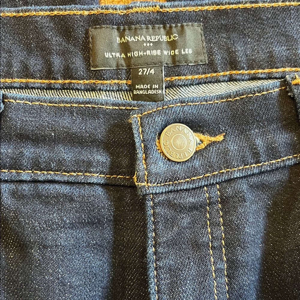Wide Leg Banana Republic Jeans, 27/4